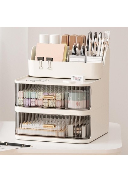 Çekmeceli Kırtasiye Kozmetik Düzenleyici Saklama Kutusu Ofis Yurt Masası Çeşitli Saklama Dolabı (Yurt Dışından) fiyatları