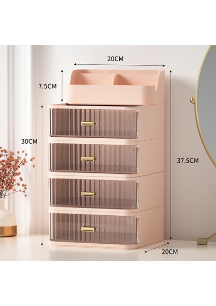 Çekmeceli Kırtasiye Kozmetik Düzenleyici Saklama Kutusu Ofis Yurt Masası Çeşitli Saklama Dolabı (Yurt Dışından)