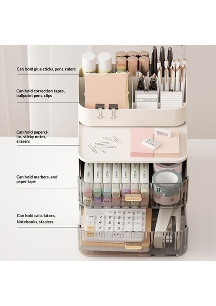 Çekmeceli Kırtasiye Kozmetik Düzenleyici Saklama Kutusu Ofis Yurt Masası Çeşitli Saklama Dolabı (Yurt Dışından) modelleri