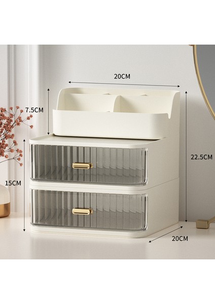 Çekmeceli Kırtasiye Kozmetik Düzenleyici Saklama Kutusu Ofis Yurt Masası Çeşitli Saklama Dolabı (Yurt Dışından)