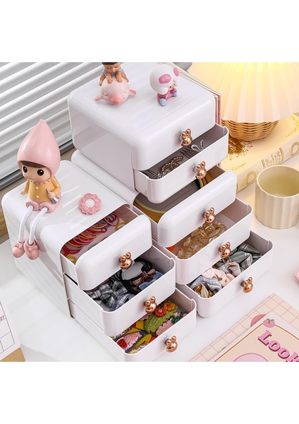 Masaüstü Saklama Kutusu Aksesuar Çekmecesi Kırtasiye Kalem Dolabı Yurt Masası Muhtelif Çocuk Saç Aksesuarları Küçük Saklama Kutusu (Yurt Dışından) modelleri