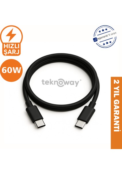 ARF 60W type-C to Type-C Şarj Kablosu Siyah fiyatları