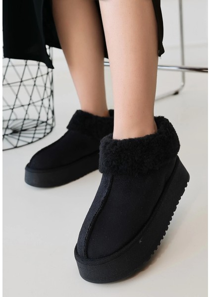 Techmrt Edali Siyah Süet Bot (Numara: 38)