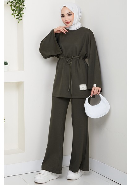 Ipli Arma Detay Oysho Ikili Takım 1664 - Haki