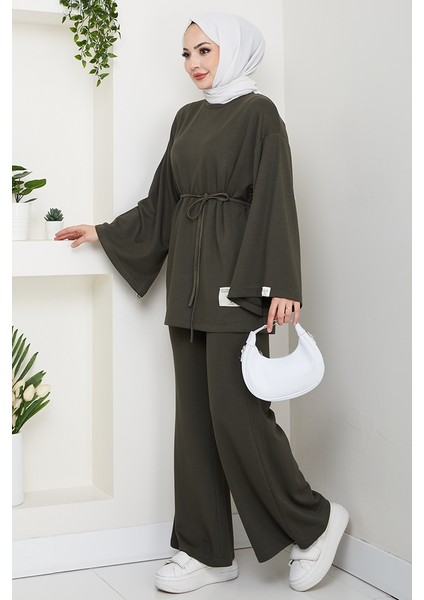 Ipli Arma Detay Oysho Ikili Takım 1664 - Haki modelleri