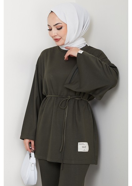 Ipli Arma Detay Oysho Ikili Takım 1664 - Haki fırsatları