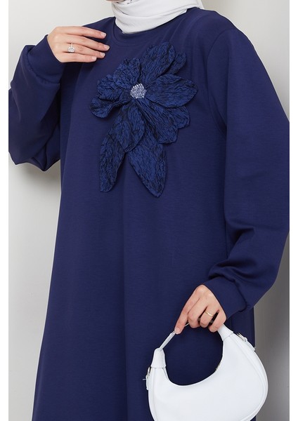 Çiçek Detay Oysho Ikili Takım 1662 - Lacivert indirimleri