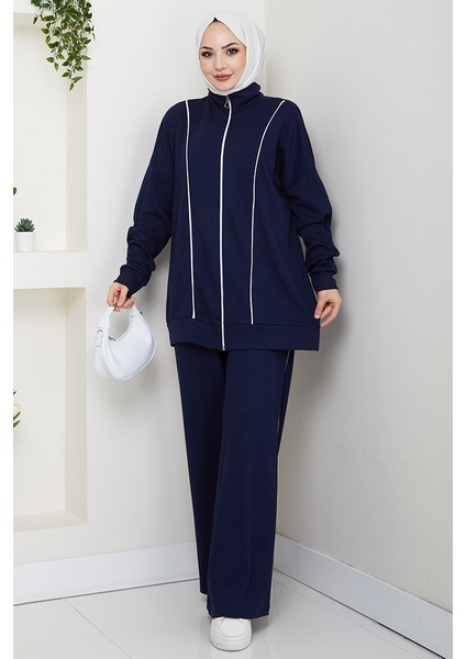 Biyeli Oysho Ikili Takım 1608 - Lacivert modelleri
