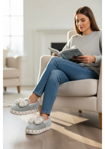 Fiyonk Detaylı Sessiz Tabanlı Kışlık Ev Pandufu modelleri