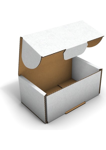 Ondüle 12X7X5 cm Testliner E-Ticaret Kargo Gönderi Kutusu