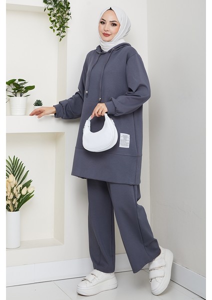 Arma Detay Oysho Ikili Takım 1661 - Antrasit modelleri