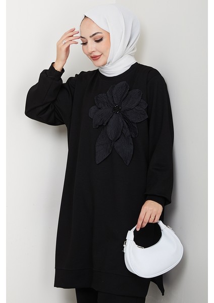 Çiçek Detay Oysho Ikili Takım 1662 - Siyah fiyatları