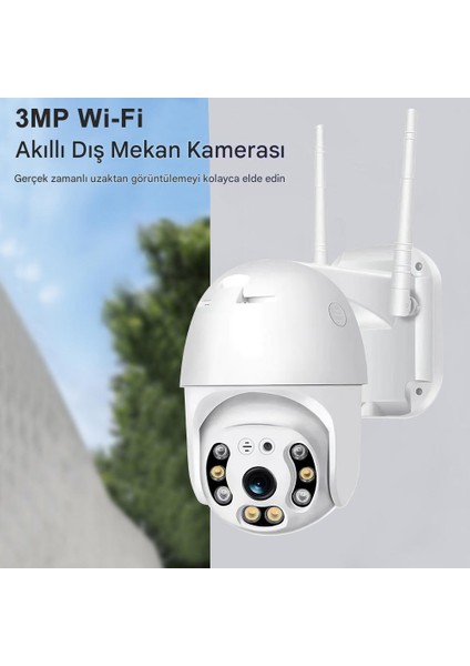 3mp Wifi Ip Kamera: Yüksek Çözünürlük, Hareket Izleme, Net Görüntü ve Uzaktan Izleme fırsatları