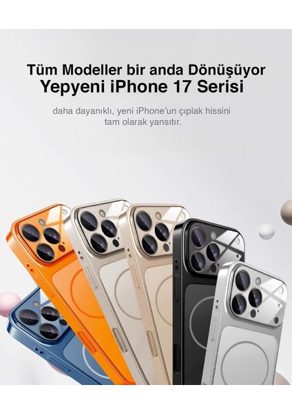 iPhone 14 Pro Max Uyumlu Ag Glass Koruyucu Kılıf (Iphone 17 Pro Max Görünümlü) fırsatları