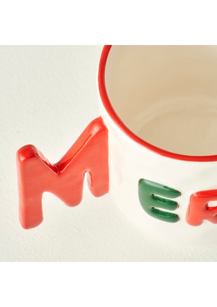 Merry Yılbaşı Stoneware Kupa (360 cc) fiyatları