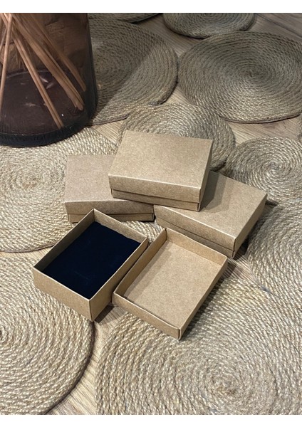 Kolye Yüzük Küpe Kutusu 24LÜ (Montajlı)