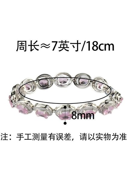 Kadın Şıklık Bilekliği Altın Kaplamalı Kristal Taş (Yurt Dışından)