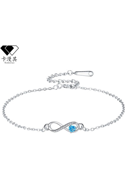 Sonsuz Sevgi Yerleştirilmiş Bileklik (Yurt Dışından)