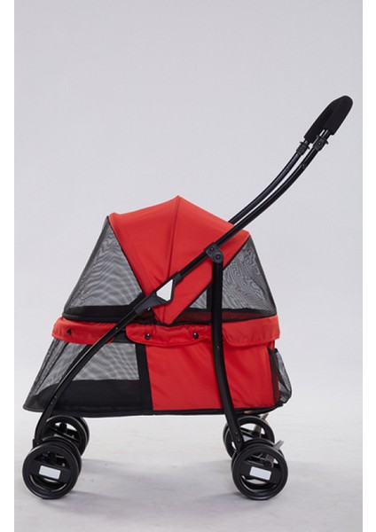 Techmrt Tommy Evcil Hayvan Arabası Kırmızı 67*47*98CM fiyatları