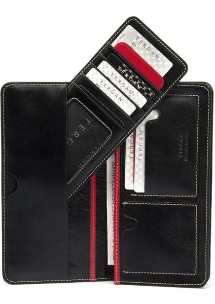 Siyah Hakiki Deri Erkek Cüzdan - S1CE00001592-I13