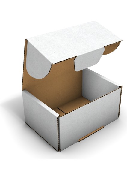 Ondüle 13X9X6 cm Testliner E-Ticaret Kargo Gönderi Kutusu