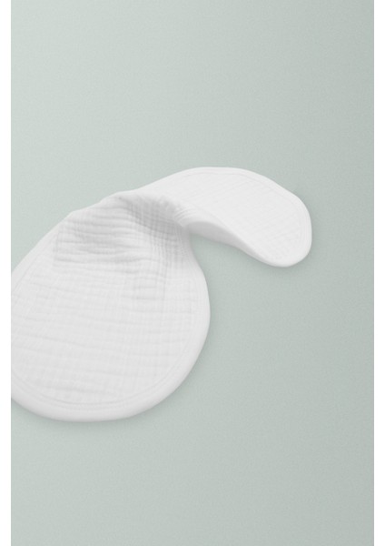 8 Katlı Müslin Bebek Omuz Mendili - %100 Pamuk - 2'li Paket - Omuz Örtüsü -Ekru Renk modelleri