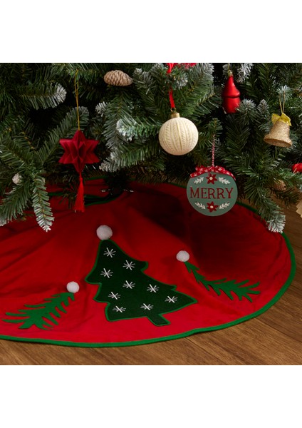 New Year Yılbaşı Ağaç Altı Halısı 122 cm fiyatları