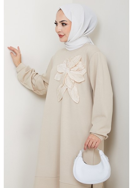 Çiçek Detay Oysho Ikili Takım 1662 - Bej fırsatları