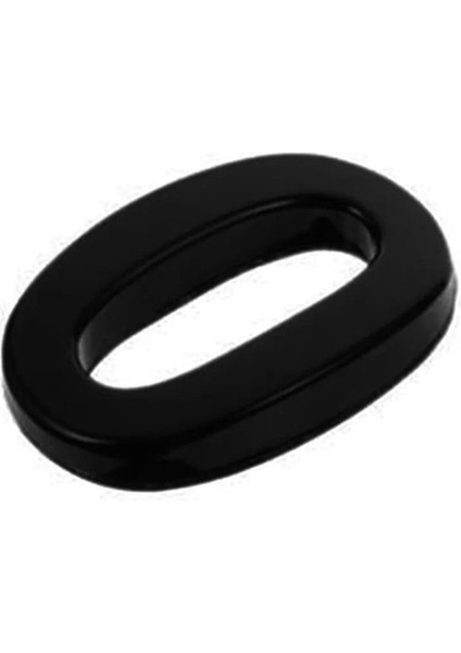 Kapı Numarası Yapışkanlı Küçük Boy 50 mm 5 cm Numara 0 Rakam Sıfır Sayı Siyah Renk Numaralar 1 Adet indirimleri