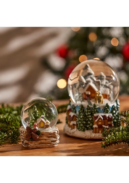 Snow Ball Yılbaşı Kar Küresi (7x7x8 cm) fırsatları