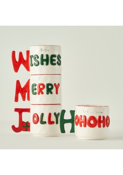 Wishes Yılbaşı Stoneware Kupa (360 cc) modelleri