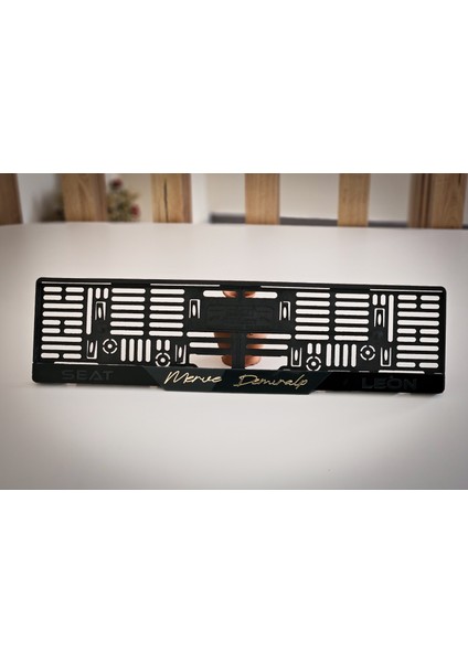 Kişiye Özel Lazer Kesim Pleksi Plakalık