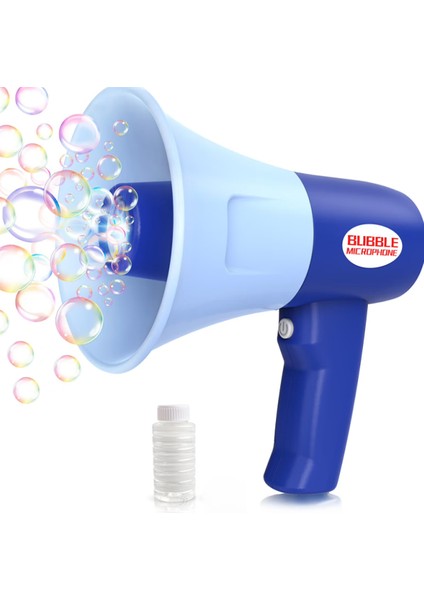 Köpük Atan Ses Kayıtlı Megafon Mavi 44324G fiyatları