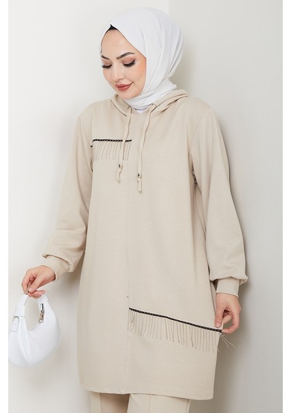 Zincir Detay Oysho Ikili Takım 1660 - Bej fiyatları