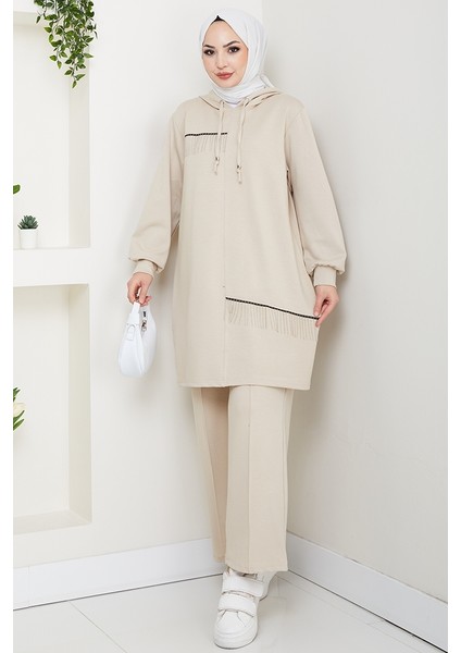 Zincir Detay Oysho Ikili Takım 1660 - Bej indirimleri