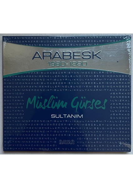 Müslüm Gürses Sultanım CD (Jelatininde Sıfır Orijinal Baskı Cd)