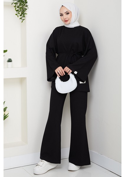 Ipli Arma Detay Oysho Ikili Takım 1664 - Siyah modelleri