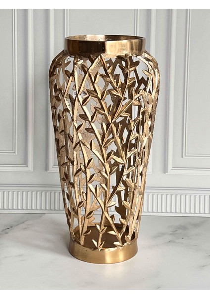 Arbol Eskitme Gold Delikli VAZO-50CM fiyatları