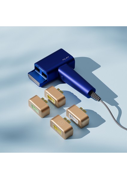 T16 4 Milyon Atım 4 Başlık (Hr+Bk+Fa+Sr) Ev Tipi Ipl Lazer Epilasyon Cihazı