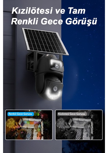 Wifi Solar Kablosuz Güvenlik Kamerası fiyatları