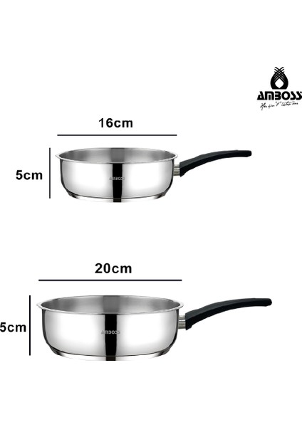 Master Class 6 Parça Paslanmaz Çelik Tencere Tava Saklama Kabı Seti fırsatları