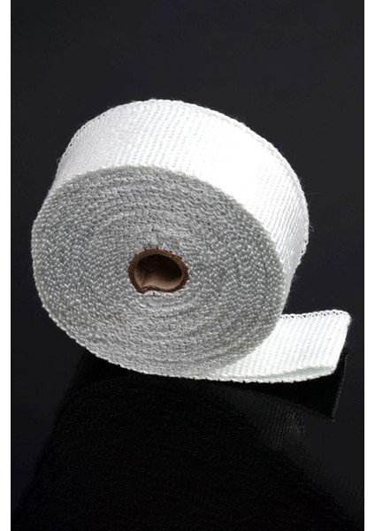 50 Metre 3 cm Cam Elyaf Eksoz Sargısı Manifold Sargı Bezi Yanmaz Bant 5 mm (Kalınlık) modelleri