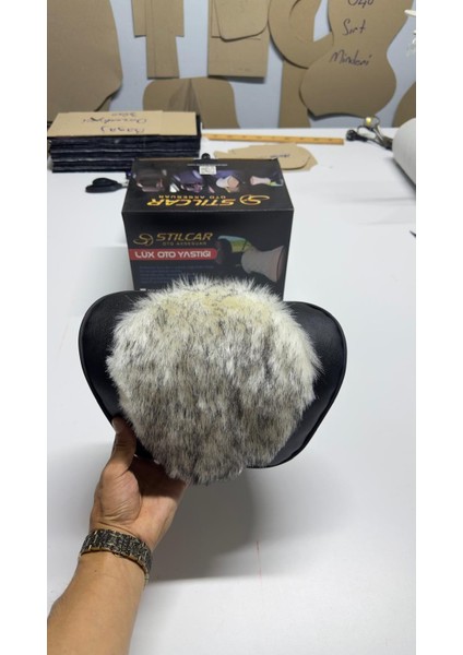 Stilcar Lüks Kürk Detaylı Ortopedik Oto Boyun Yastığı - Seyahat Konforu ve Boyun Desteği (2 Adet) fiyatları