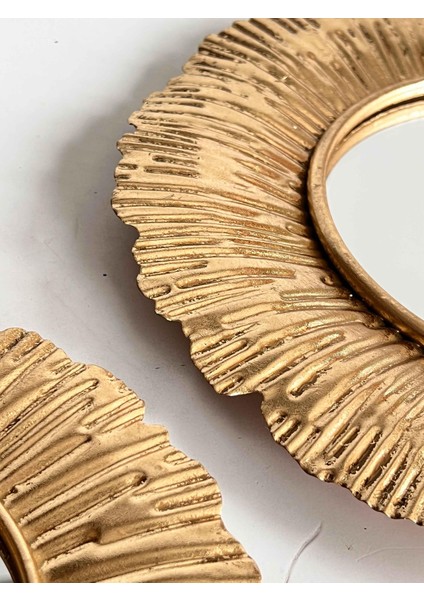 Aura Gold 3'lü Dekoratif Ayna Seti indirimleri