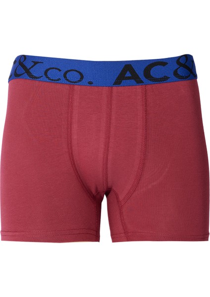 Erkek Çok Renkli Pamuklu Esnek Desensiz 5'li Boxer Paketi indirimleri