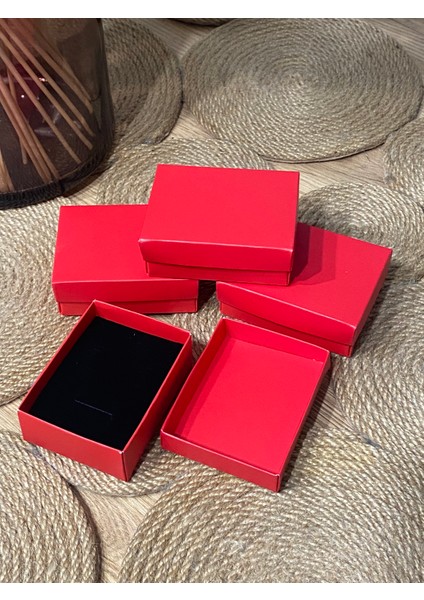 Kolye Yüzük Küpe Kutusu 24LÜ (Montajlı)