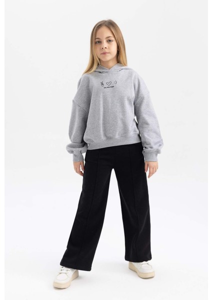 Kız Çocuk Wide Leg Pantolon