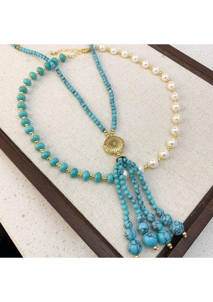 Tianze Renkli Yeşim Çin Tarzı Kolye (Yurt Dışından) fırsatları