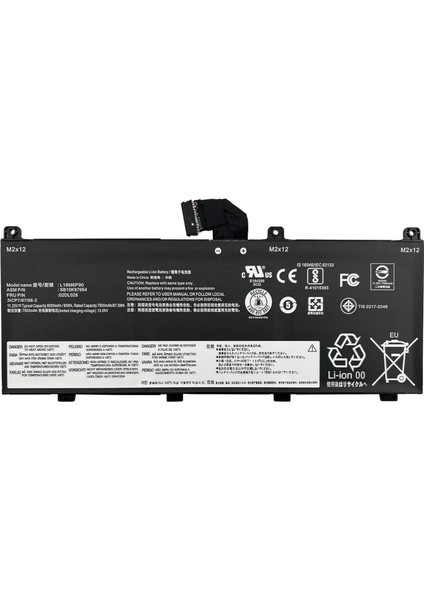 Retro Lenovo Thinkpad P53, L18M6P90 Notebook Bataryası