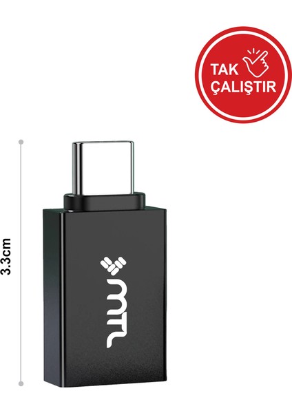Type-C To USB 3.0 Otg Çeviri Adaptör - Yüksek Hızlı Veri ve Çevre Birimi Bağlantısı fiyatları